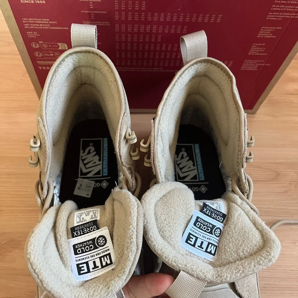 Vans Sk8-Hi GORE-TEX MTE 'Incense Brown' Women 9.5 US Mens 8.0 US - Picture 12 of 14